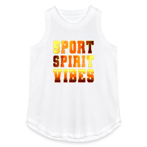 Sport Spirit Vibes Gradient - Women's Relaxed Tank Top