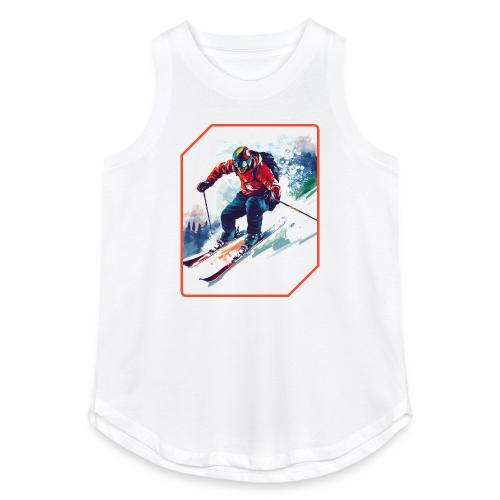 Skiing is Life - Women's Relaxed Tank Top