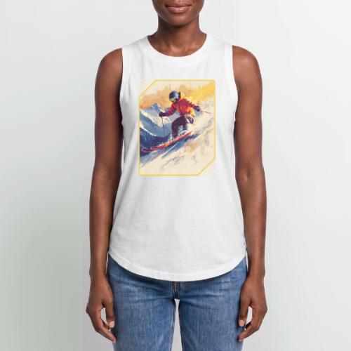 Skiing Through Snow Dreams - Women's Relaxed Tank Top