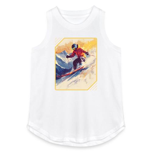 Skiing Through Snow Dreams - Women's Relaxed Tank Top