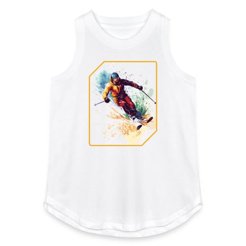 Winter Skiing Escape - Women's Relaxed Tank Top