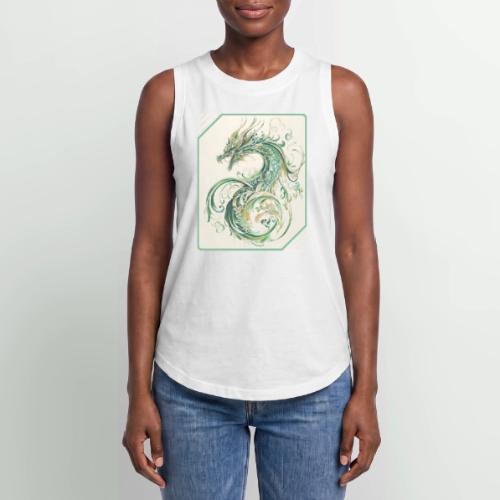 Brush of the Dragon - Women's Relaxed Tank Top