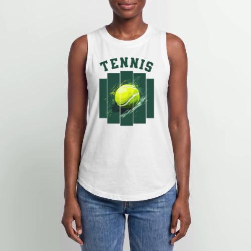Tennis Motion - Women's Relaxed Tank Top