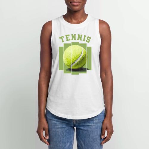 Tennis Minimal - Women's Relaxed Tank Top
