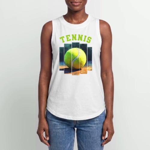 Tennis Vibes Only - Women's Relaxed Tank Top