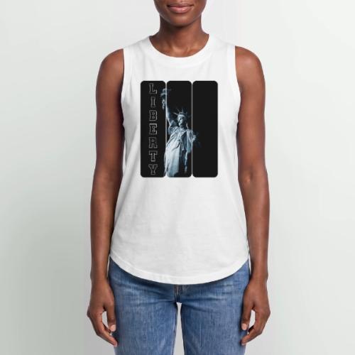 USA: Vertical Liberty - Women's Relaxed Tank Top