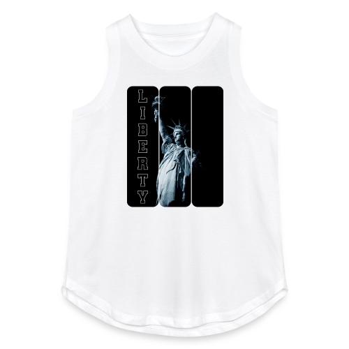 USA: Vertical Liberty - Women's Relaxed Tank Top