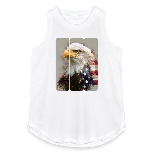 USA: Eagle of the Free - Women's Relaxed Tank Top