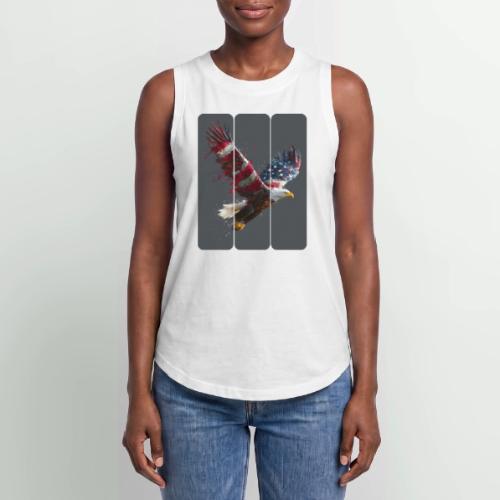 USA: Freedom in Flight - Women's Relaxed Tank Top