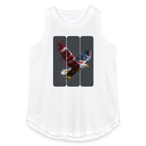 USA: Freedom in Flight - Women's Relaxed Tank Top