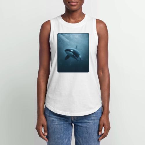 Orca Ocean Wildlife Design - Women's Relaxed Tank Top