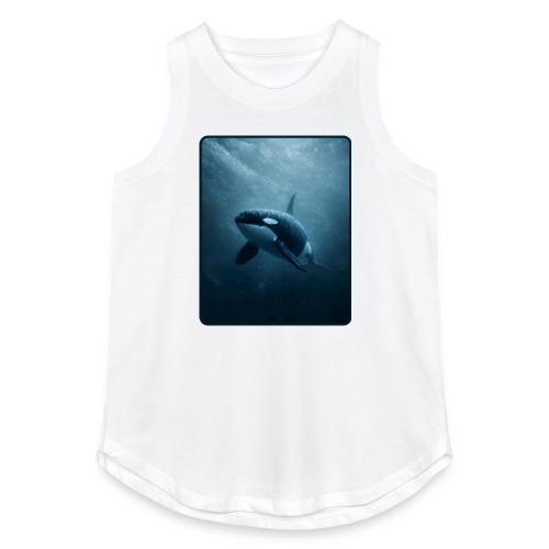 Orca Ocean Wildlife Design - Women's Relaxed Tank Top