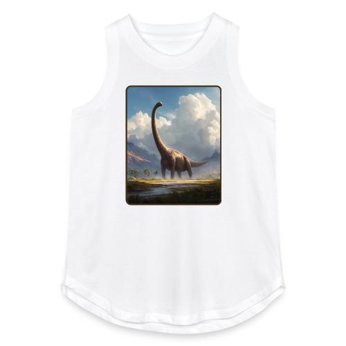 Brachiosaurus Valley Landscape Design - Women's Relaxed Tank Top