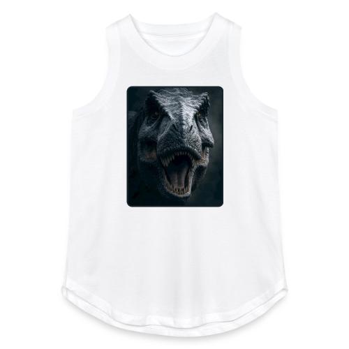 T Rex Cinematic Close-Up Design - Women's Relaxed Tank Top