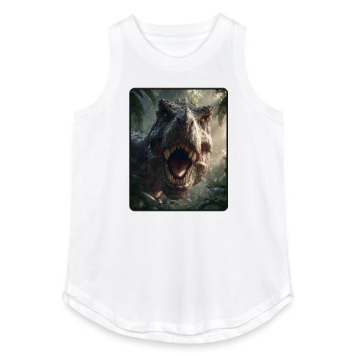 T Rex Jungle Roar Design - Women's Relaxed Tank Top