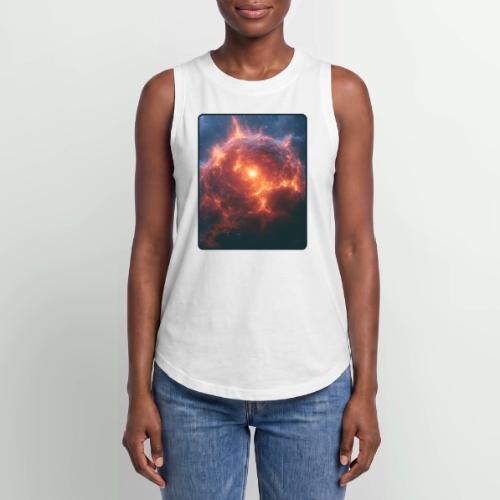 Exploding Supernova Space Art - Women's Relaxed Tank Top