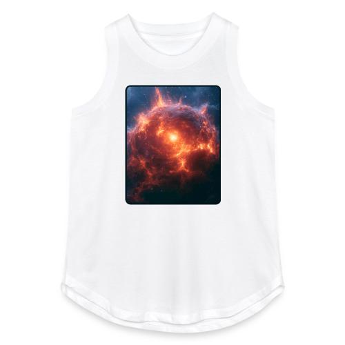 Exploding Supernova Space Art - Women's Relaxed Tank Top