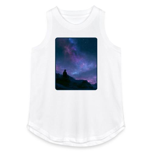 Stargazer Nebula Night Sky Art - Women's Relaxed Tank Top