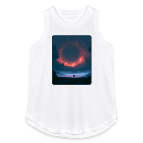 Supernova Reflection Space Scene - Women's Relaxed Tank Top