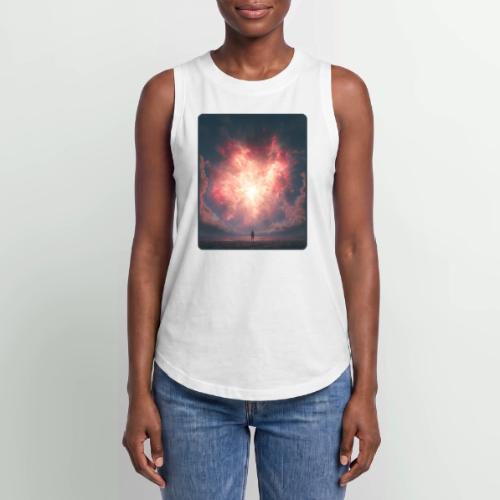 Supernova Sky Sci-Fi Artwork - Women's Relaxed Tank Top