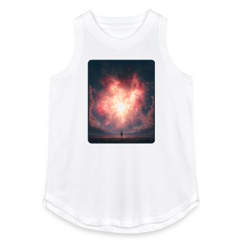 Supernova Sky Sci-Fi Artwork - Women's Relaxed Tank Top