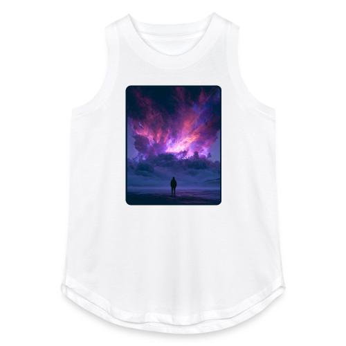 Cosmic Supernova Night Design - Women's Relaxed Tank Top