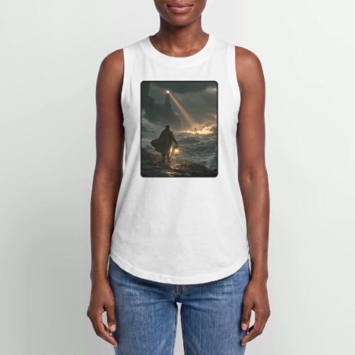 The Lone Lightkeeper's Beacon - Women's Relaxed Tank Top