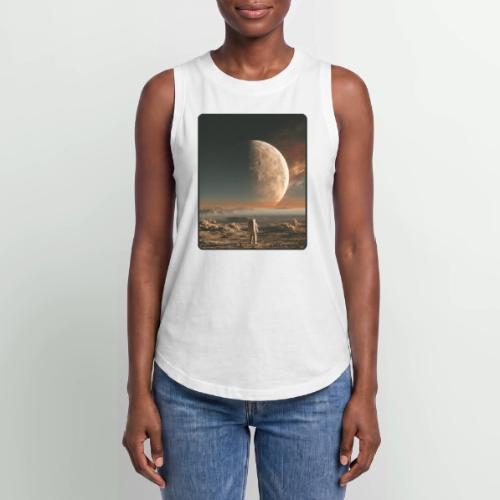 Astronaut on an Alien Moon - Women's Relaxed Tank Top