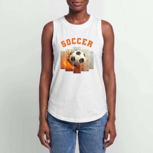 Soccer Iconic Touch - Women's Relaxed Tank Top