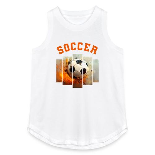 Soccer Iconic Touch - Women's Relaxed Tank Top
