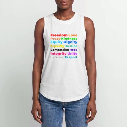 Words of Light - Women's Relaxed Tank Top