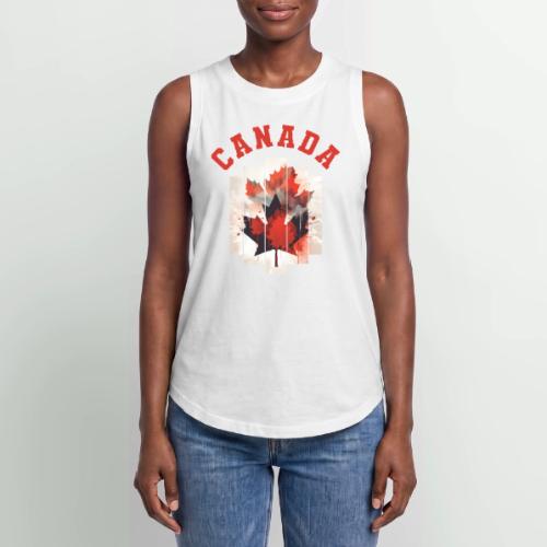 Heart of Canada Art - Women's Relaxed Tank Top