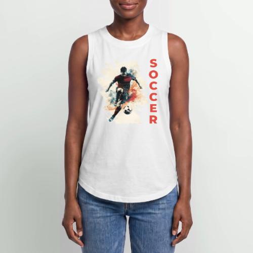 Soccer Blaze - Women's Relaxed Tank Top