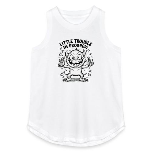 Playful Mischief Demon Illustration - Women's Relaxed Tank Top