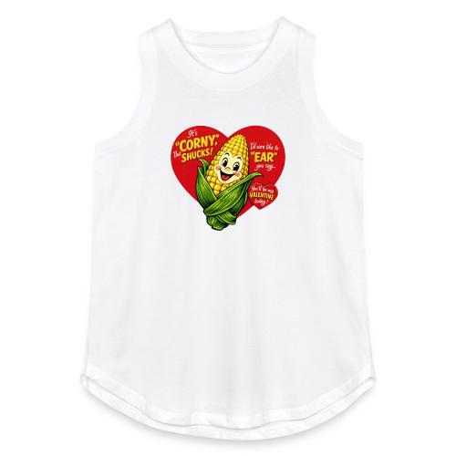 Corny Valentine T-Shirt - Women's Relaxed Tank Top