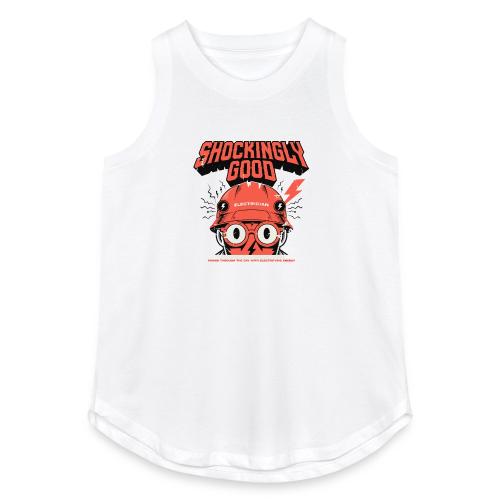 Funny Shockingly Good Electrician - Women's Relaxed Tank Top