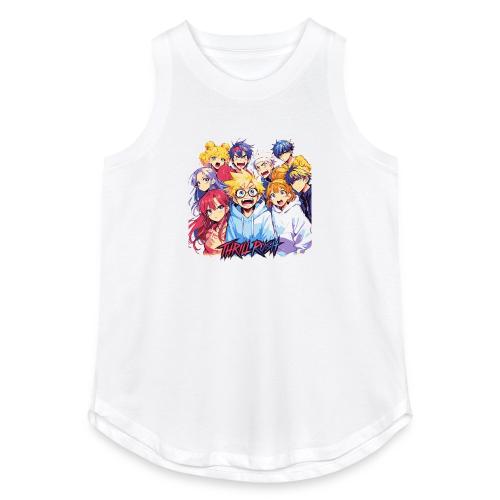 Thrill Rush Anime Squad Streetwear - Women's Relaxed Tank Top