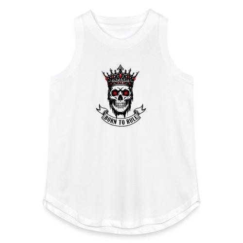 Born to Rule Skull King - Women's Relaxed Tank Top