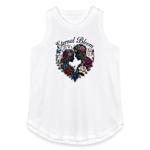 Eternal Bloom Embrace T-Shirt - Women's Relaxed Tank Top