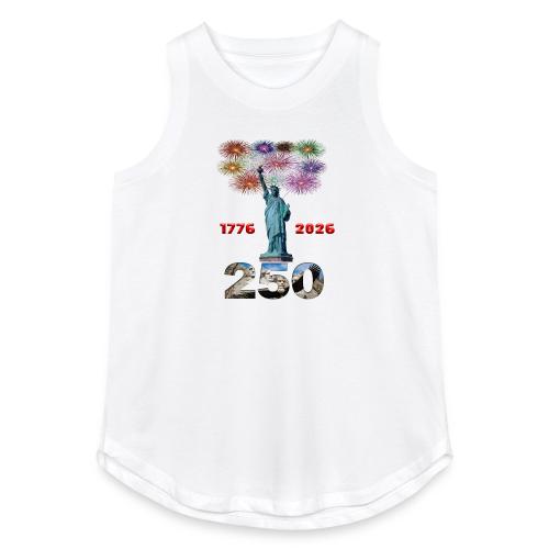 1776 - 2026 | 250 Years USA | Fireworks - Women's Relaxed Tank Top