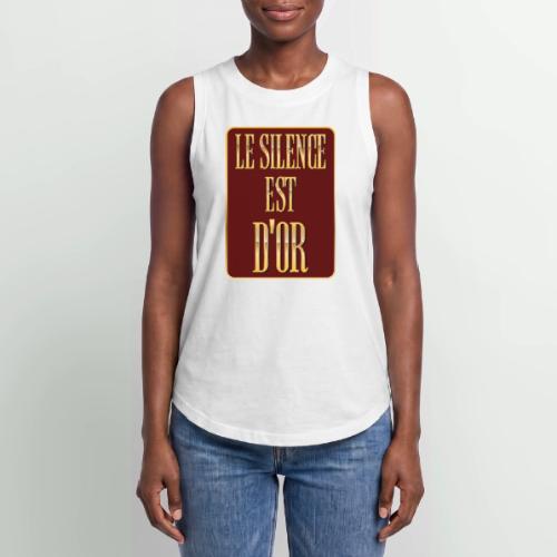 Silence is golden - Women's Relaxed Tank Top