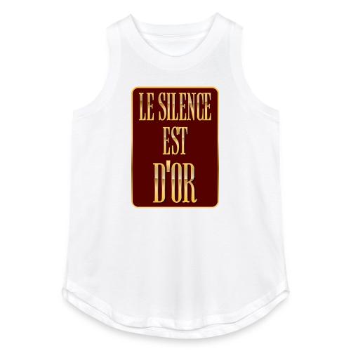 Silence is golden - Women's Relaxed Tank Top