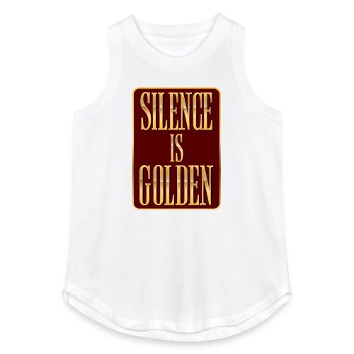 Silence Is Golden - Women's Relaxed Tank Top