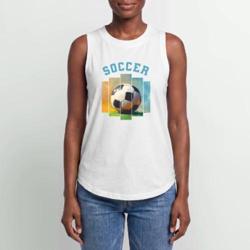 Soccer Ball Vibes - Women's Relaxed Tank Top