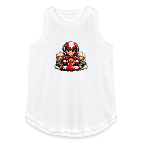 Carcadelogoracerfront - Women's Relaxed Tank Top
