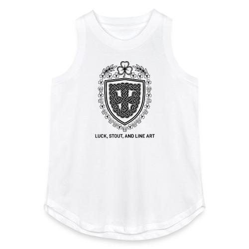 Celtic Knot T-Shirt, Symmetrical Shield - Women's Relaxed Tank Top