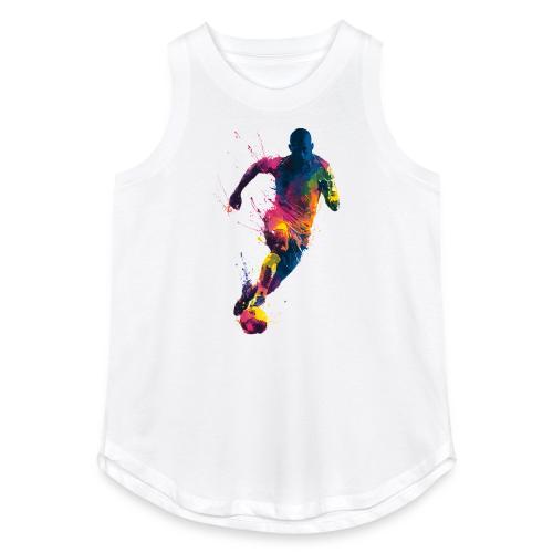 Soccer: Kick of Colors - Women's Relaxed Tank Top