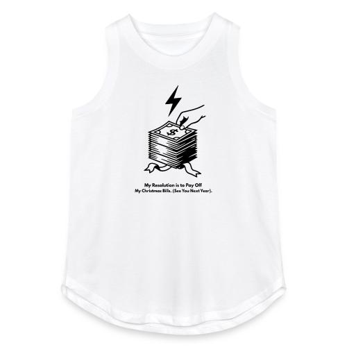 Christmas Bills T-Shirt - Women's Relaxed Tank Top