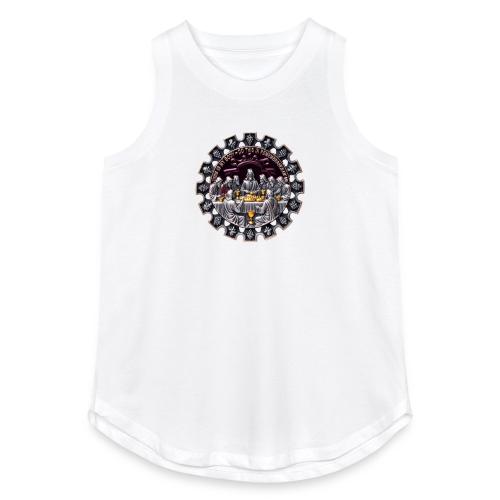 Last Supper Communion T Shirt, Faith Gift - Women's Relaxed Tank Top