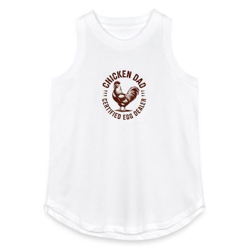 Chicken Dad – Certified Egg Dealer - Women's Relaxed Tank Top